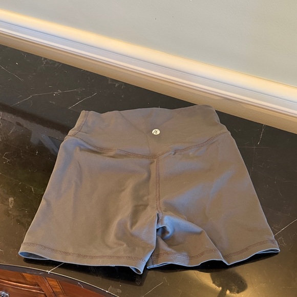 AYBL Women's Charcoal Spandex shorts, Size Small - Picture 2 of 3